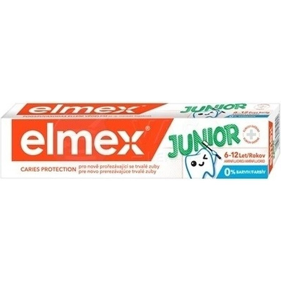 ELMEX JUNIOR TOOTH PASTE 1×75 ml, tandpasta voor kinderen