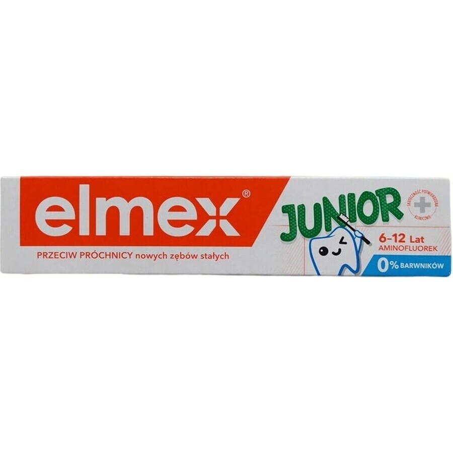 ELMEX JUNIOR TOOTH PASTE 1×75 ml, tandpasta voor kinderen