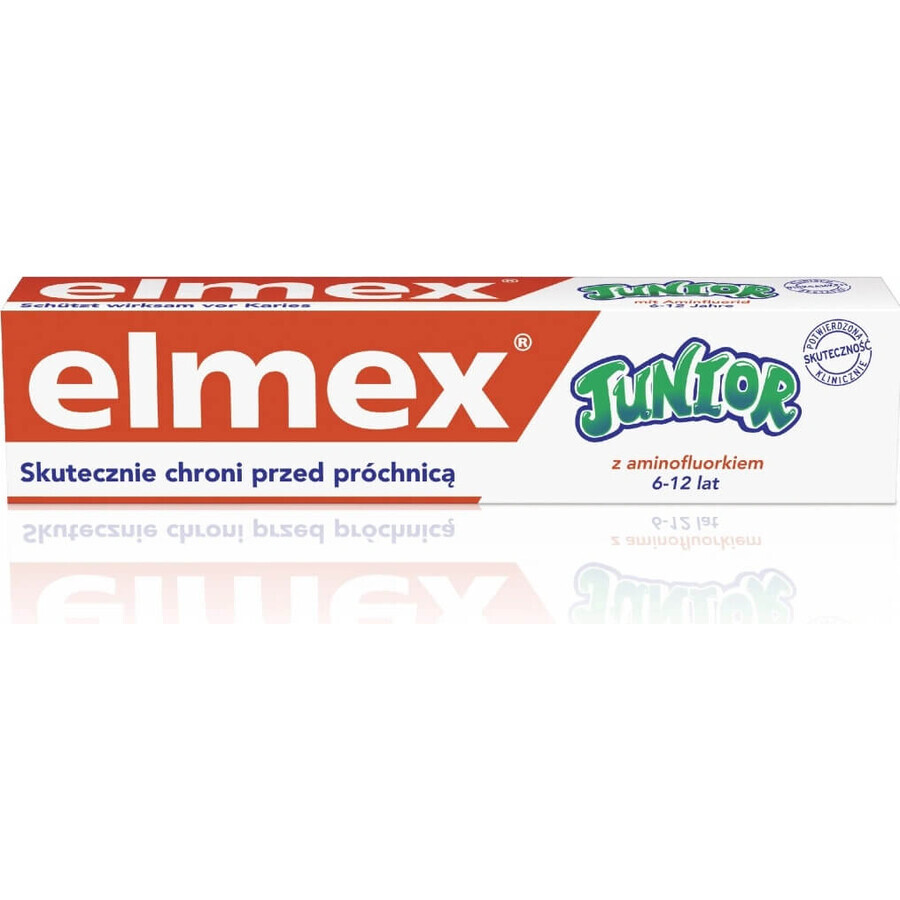 ELMEX JUNIOR TOOTH PASTE 1×75 ml, tandpasta voor kinderen