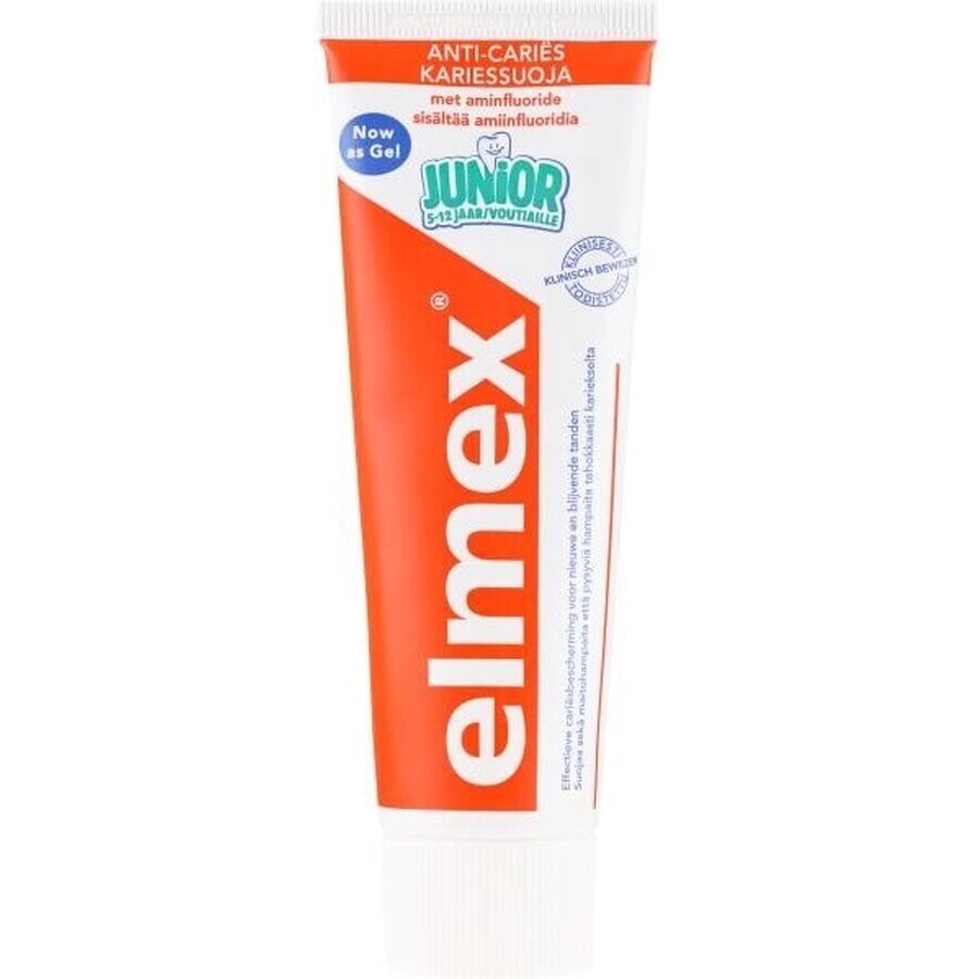 ELMEX JUNIOR TOOTH PASTE 1×75 ml, tandpasta voor kinderen