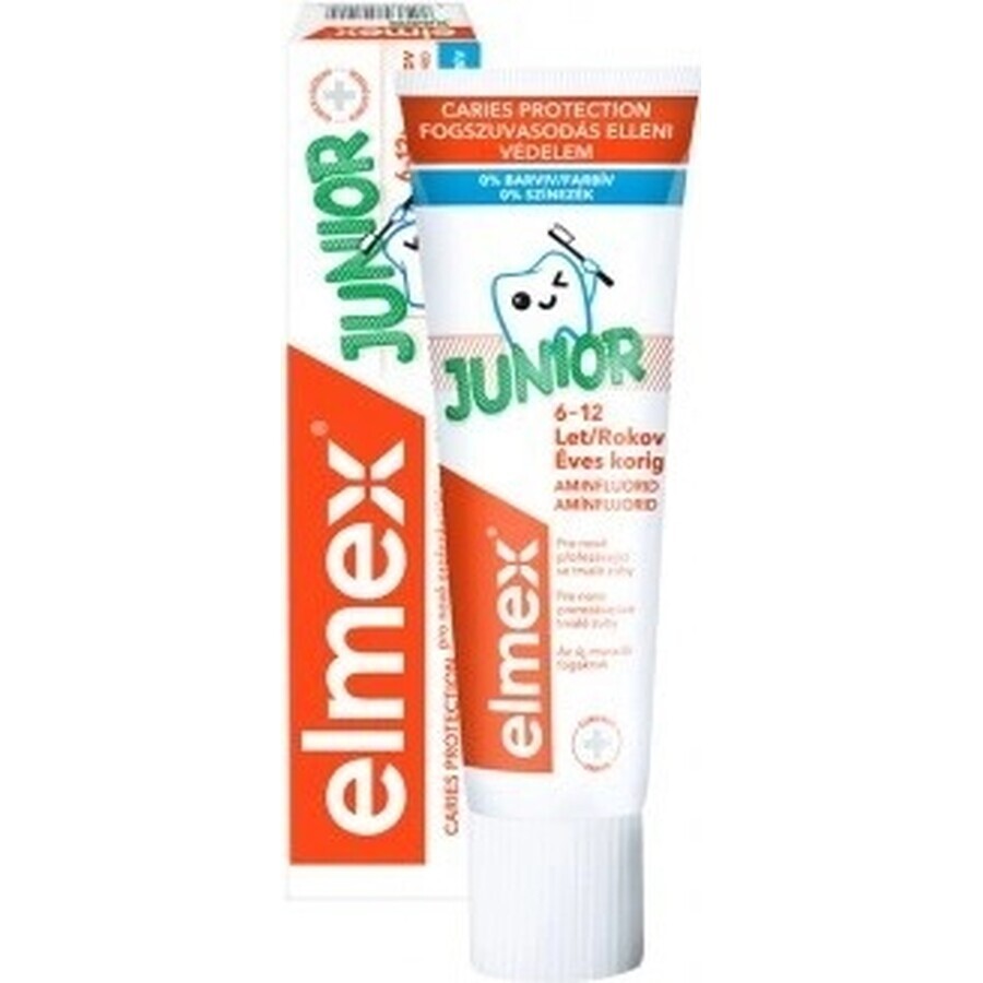 ELMEX JUNIOR TOOTH PASTE 1×75 ml, tandpasta voor kinderen