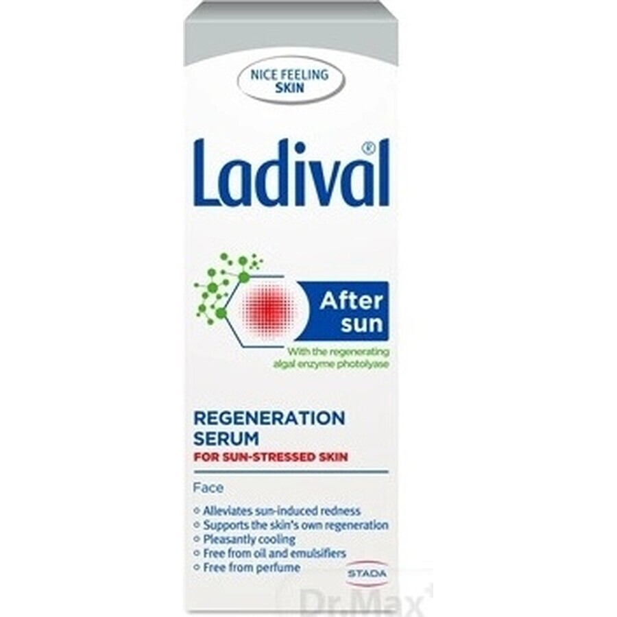 LADIVAL Akut Serum Facial 1×50 ml, serum facial para después de tomar el sol