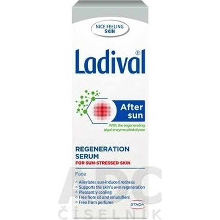 LADIVAL Akut Serum Facial 1×50 ml, serum facial para después de tomar el sol