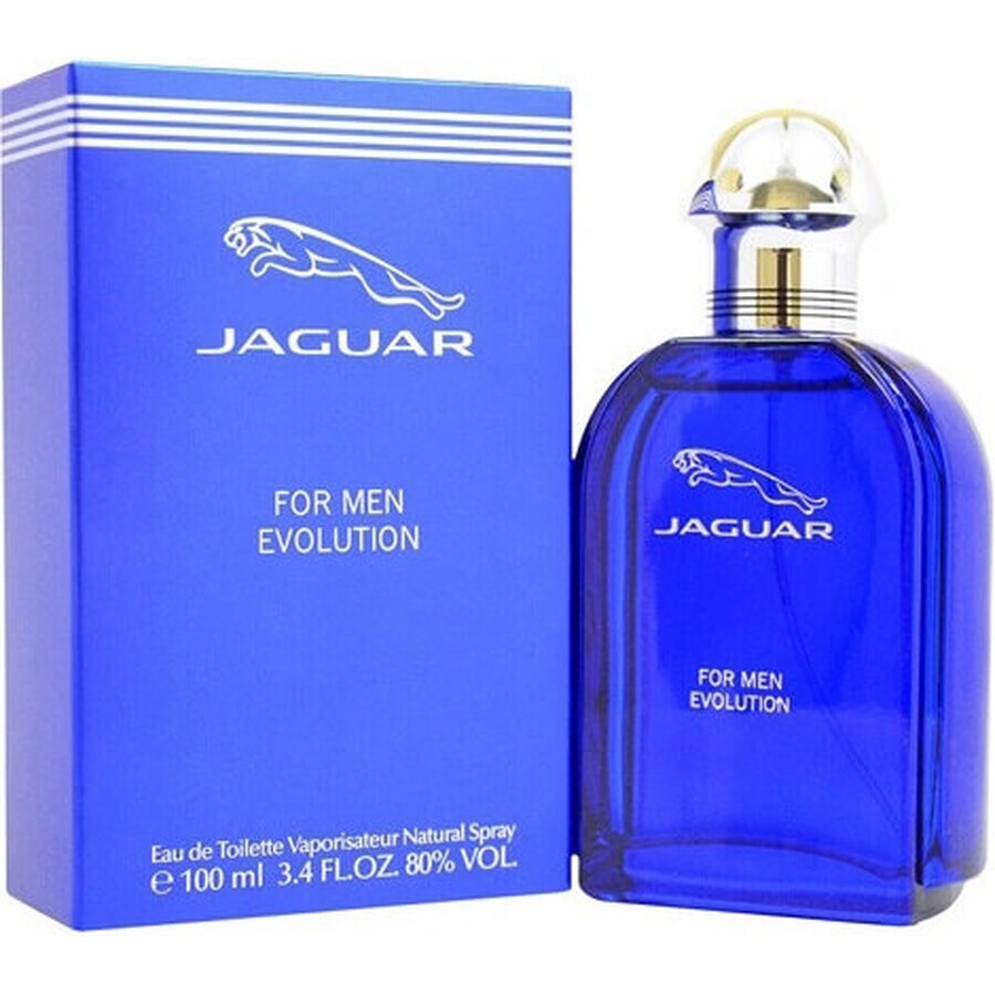 Jaguar Men Evolution Edt 100ml 1×100 ml, Eau de toilette