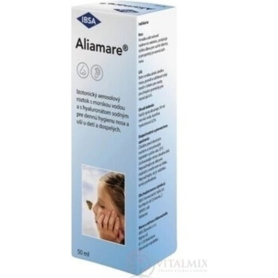 ALIAMARE 1×50 ml, isotonic aerosol solution