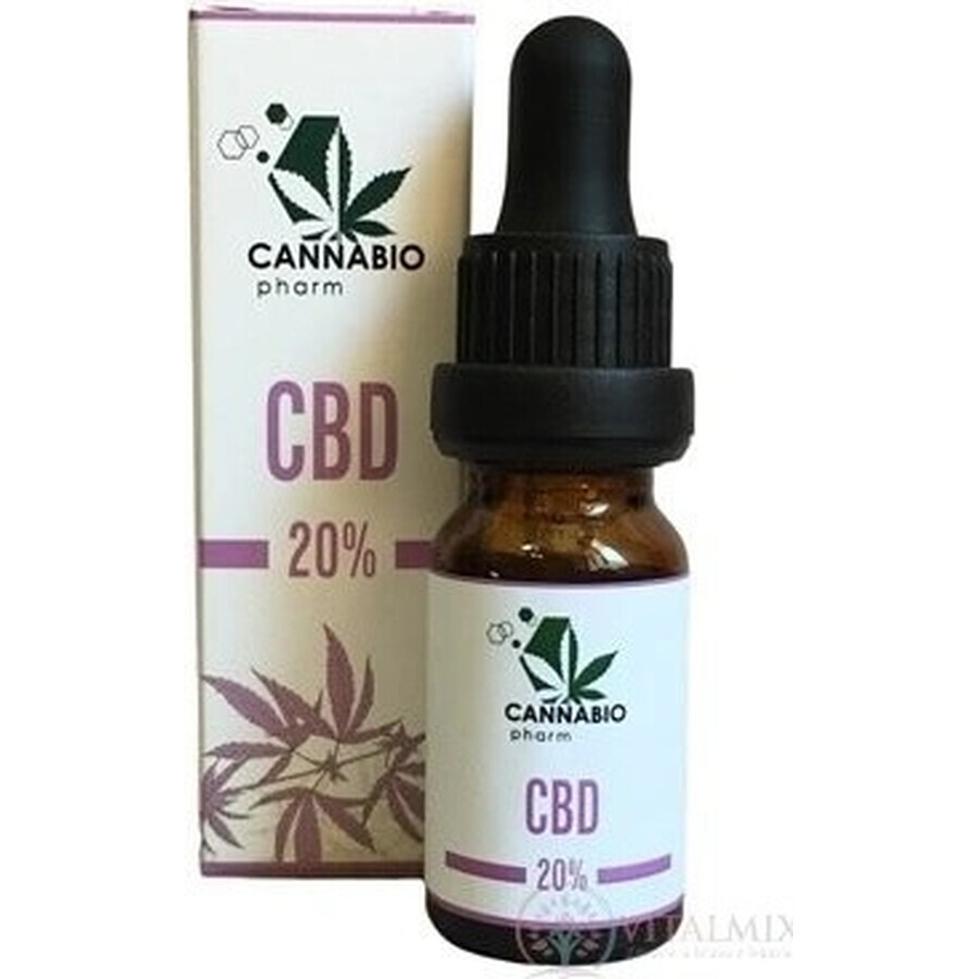 CANNABIOpharm CBD 20% 1×10 ml