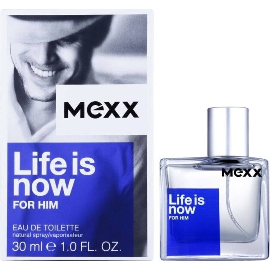 Mexx Life Is Now For Him Edt 30ml 1×30 ml 1×30 ml, Eau de toilette