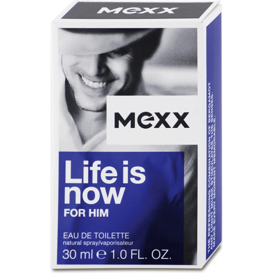 Mexx Life Is Now For Him Edt 30ml 1×30 ml 1×30 ml, Eau de toilette