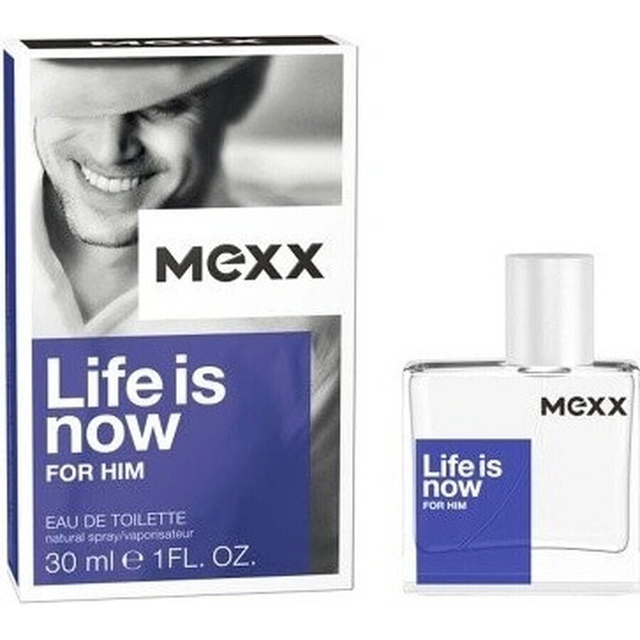 Mexx Life Is Now For Him Edt 30ml 1×30 ml 1×30 ml, Eau de toilette