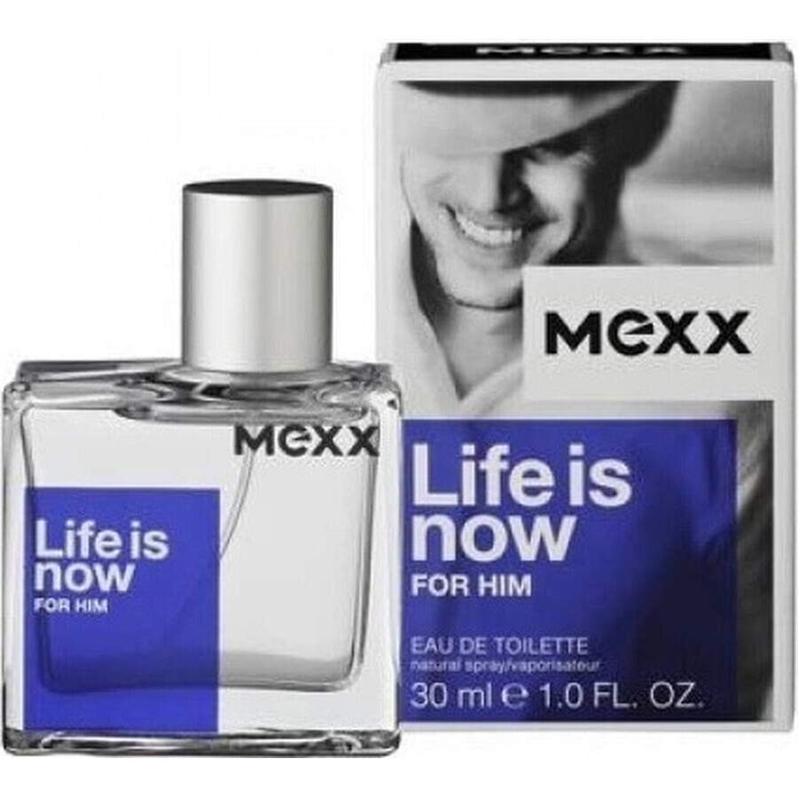 Mexx Life Is Now For Him Edt 30ml 1×30 ml 1×30 ml, Eau de toilette