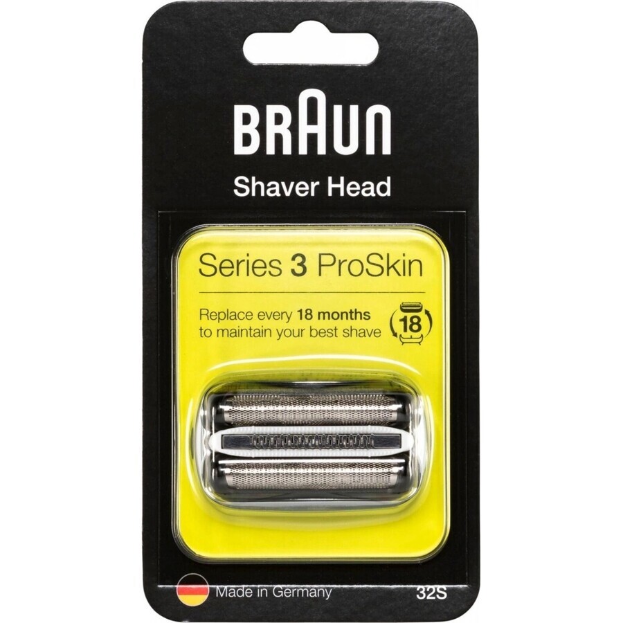 BRAUN CombiPack Series3 - 32S - reservemesjes 1×1 st, reservemesjes