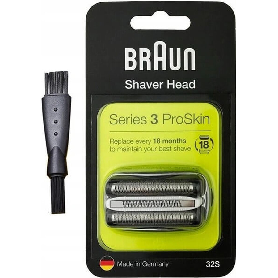 BRAUN CombiPack Series3 - 32S - reservemesjes 1×1 st, reservemesjes