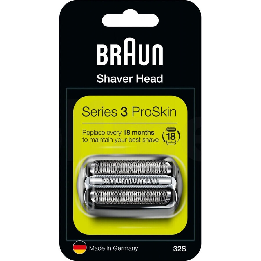 BRAUN CombiPack Series3 - 32S - reservemesjes 1×1 st, reservemesjes