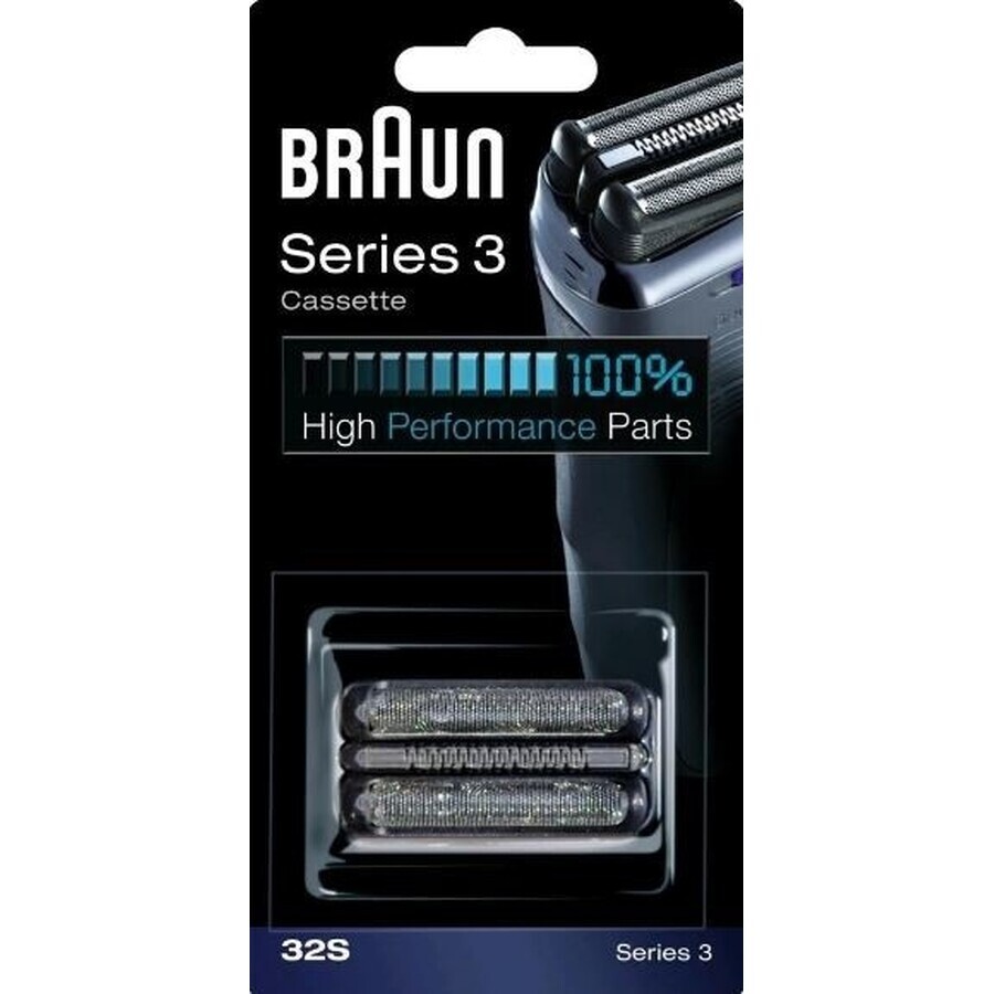 BRAUN CombiPack Series3 - 32S - reservemesjes 1×1 st, reservemesjes