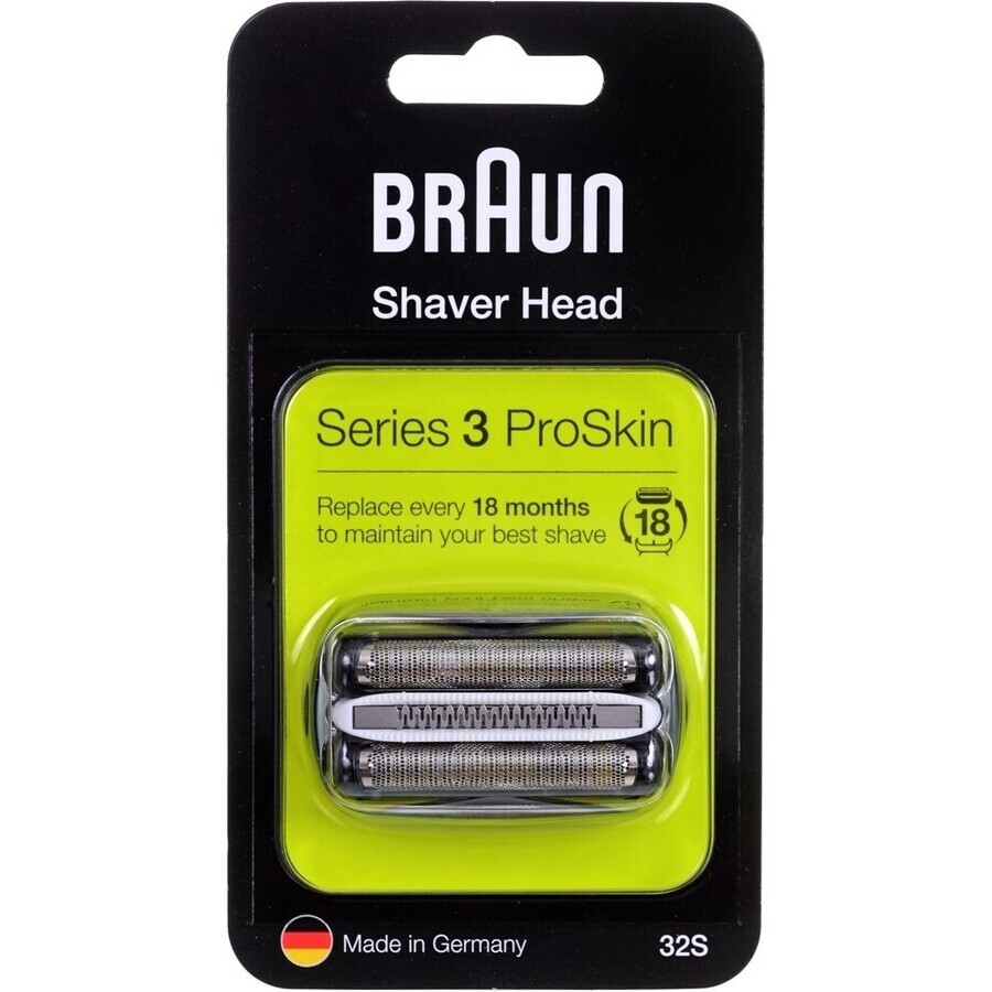 BRAUN CombiPack Series3 - 32S - reservemesjes 1×1 st, reservemesjes