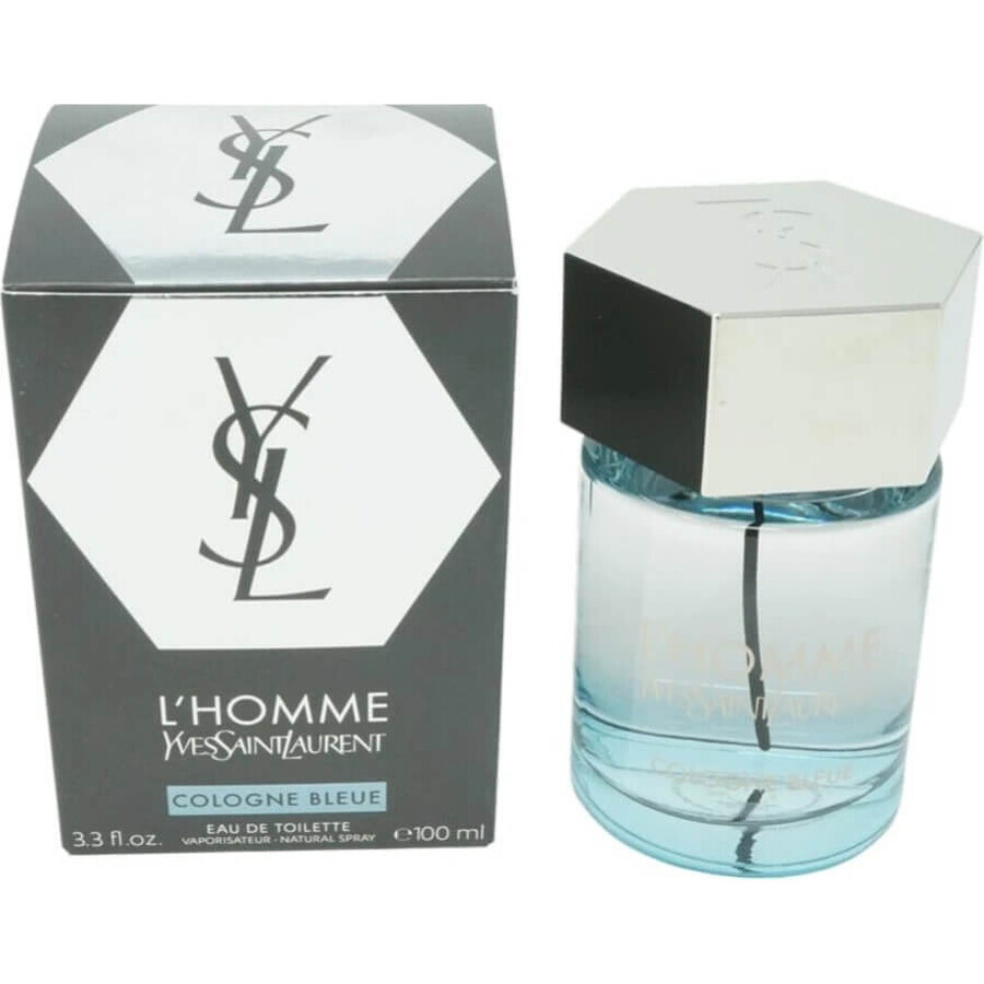 Yves Saint Laurent L'Homme Colog Bleue Edt 100ml 1×100 ml, eau de toilette