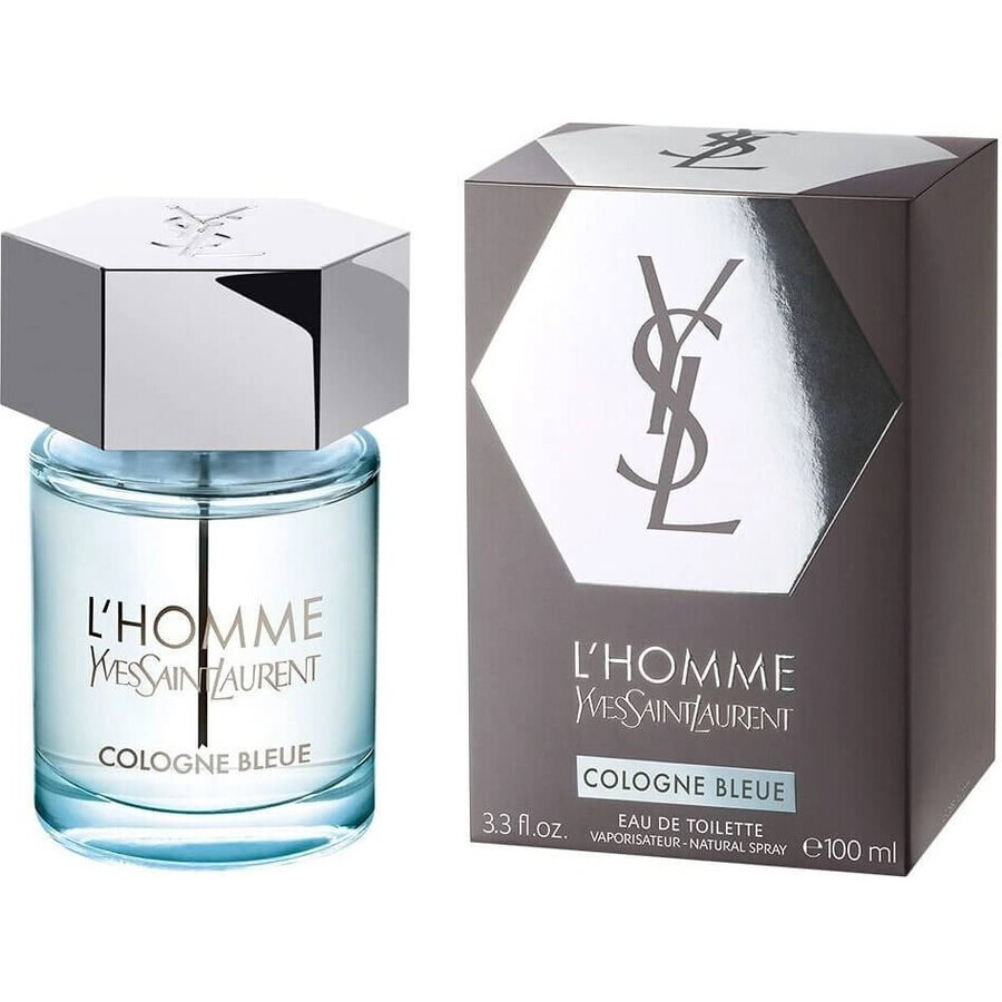 Yves Saint Laurent L'Homme Colog Bleue Edt 100ml 1×100 ml, eau de toilette