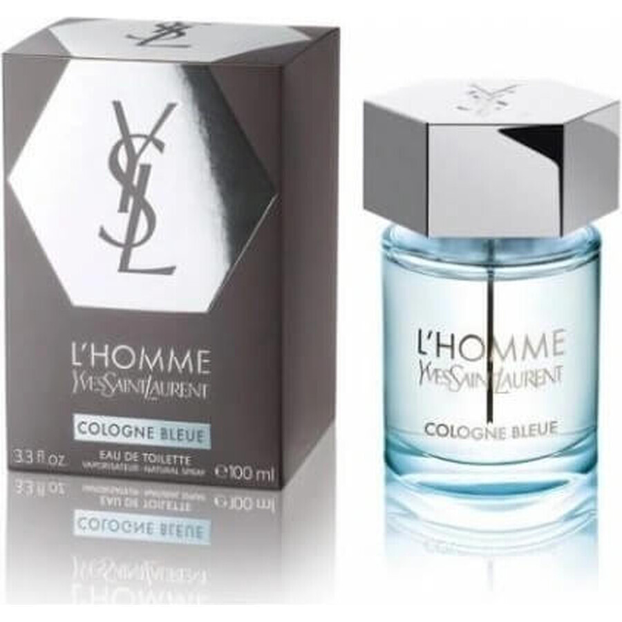 Yves Saint Laurent L'Homme Colog Bleue Edt 100ml 1×100 ml, eau de toilette