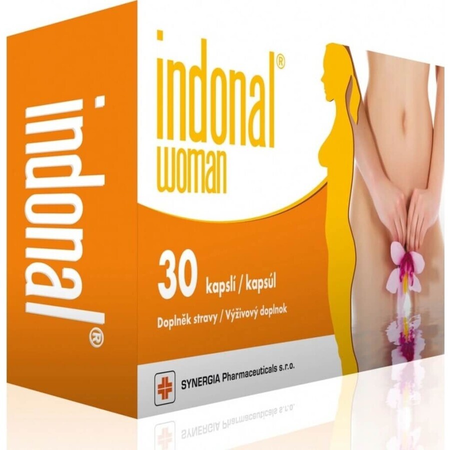 Indonal vrouw 1×30 cps, voedingssupplement