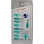 UBrush! - spazzolino interdentale - 0,9 mm verde 1×10 pezzi