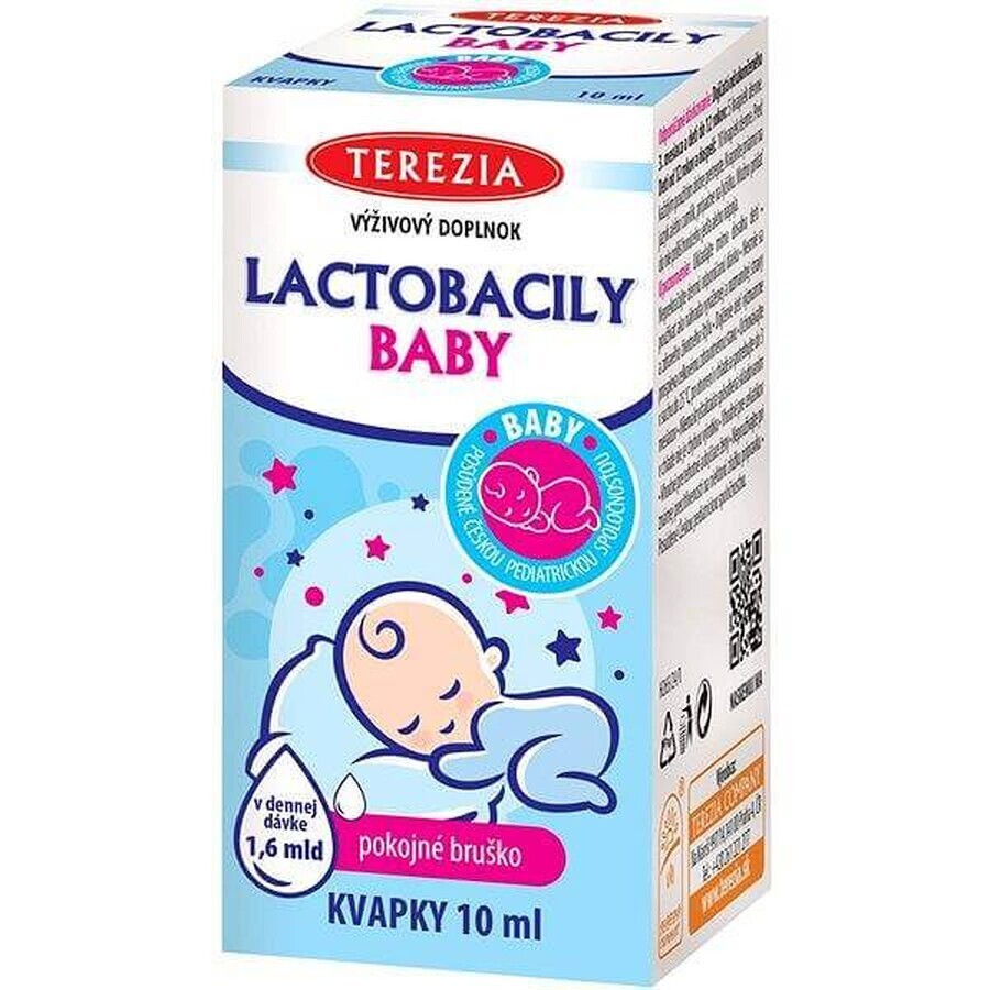 TEREZIA LACTOBACILY BABY druppels 1×10 ml, voedingssupplement