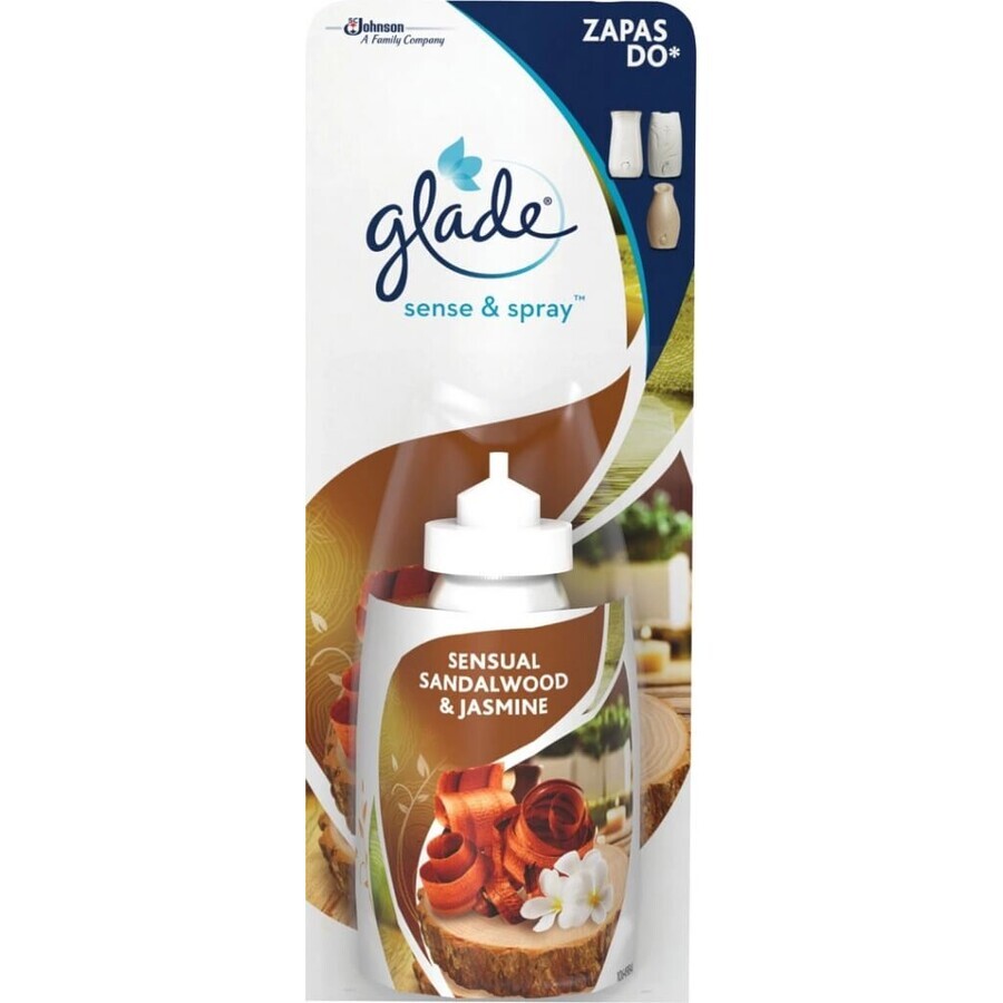 Glade by Brise Sense & Spray Sandalwood and Jasmine from Bali 1×18 ml, refill