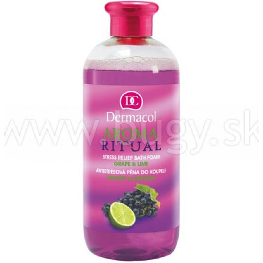 Dermacol Aroma Ritual Badeschaum Trauben mit Limette 1×500 ml, Badeschaum