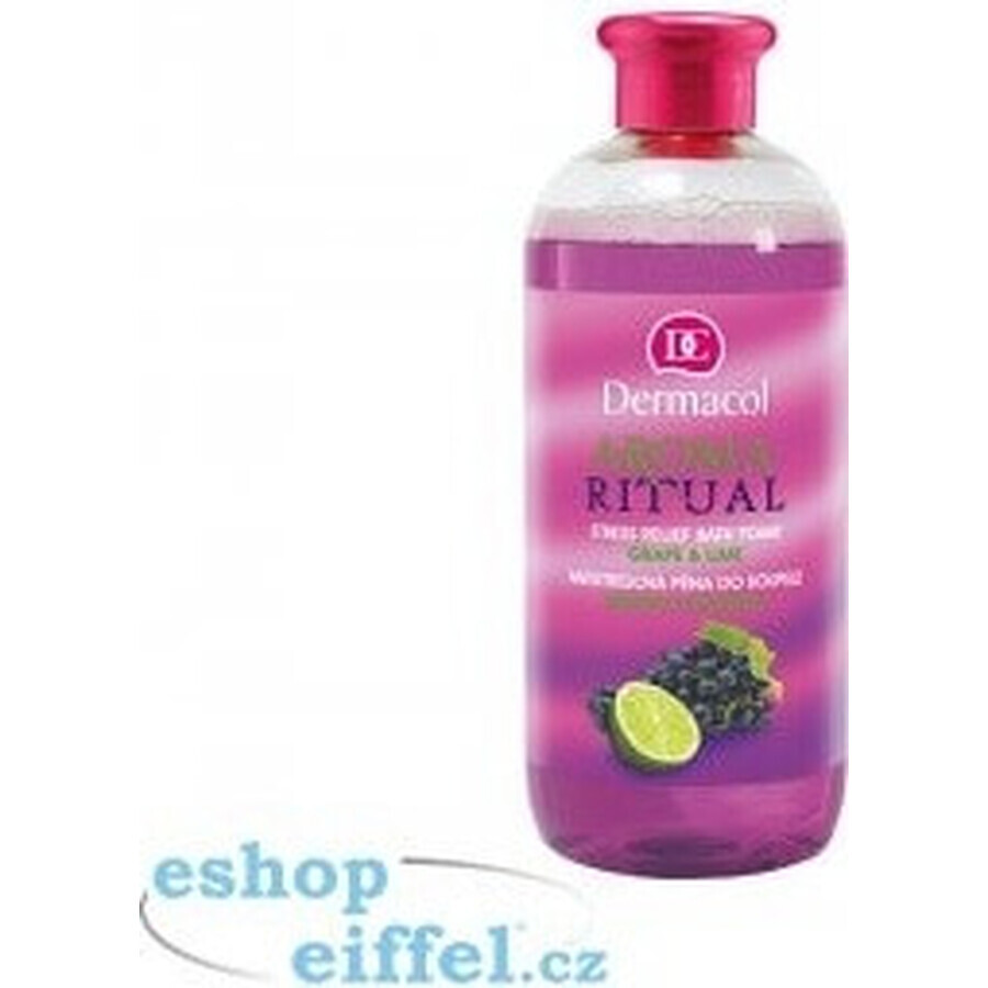 Dermacol Aroma Ritual Badeschaum Trauben mit Limette 1×500 ml, Badeschaum