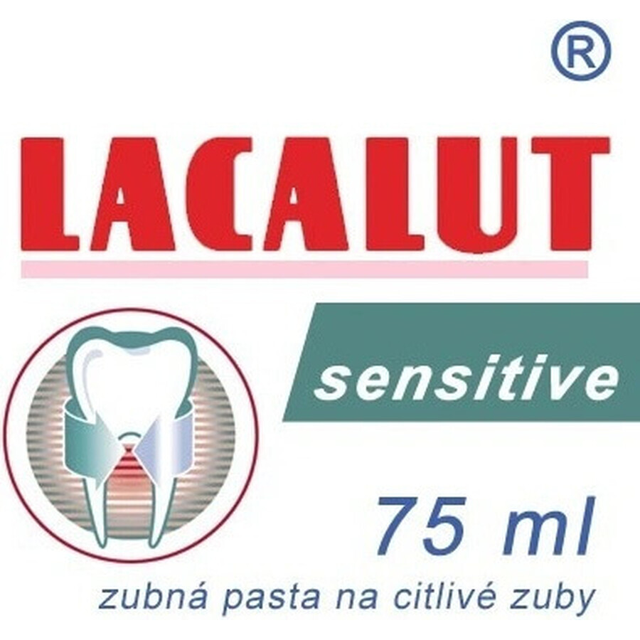 LACALUT SENSITIVE TOOTH Pasta para dientes sensibles 1×75 ml, pasta