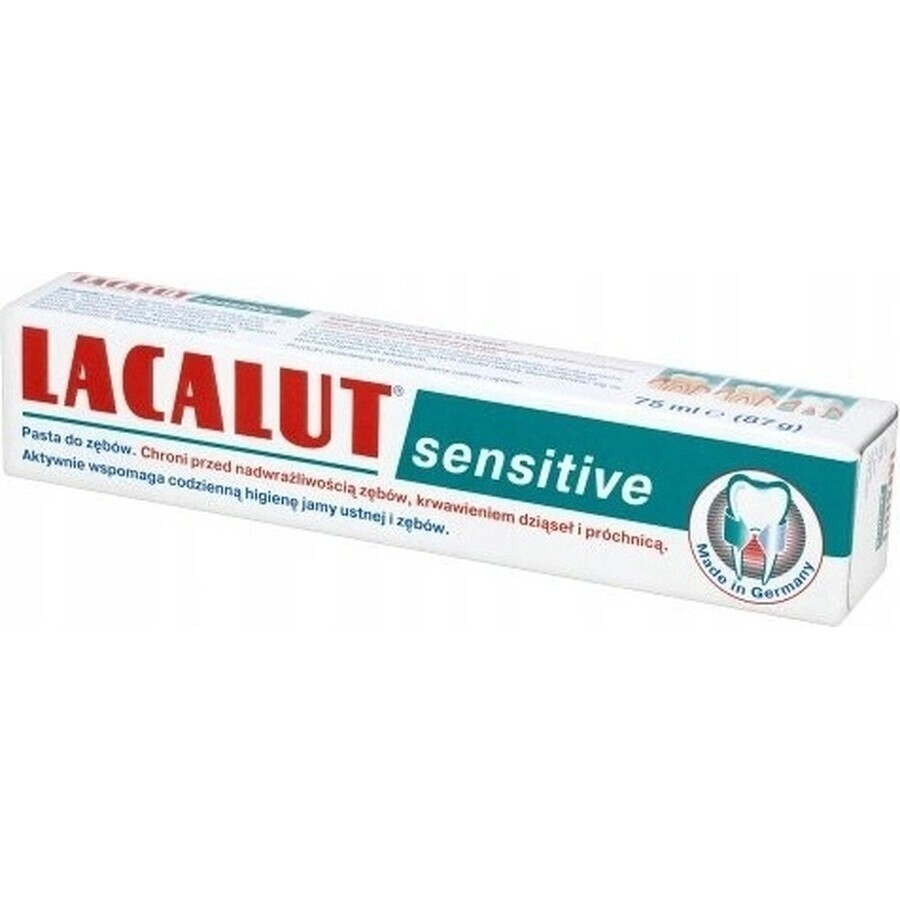 LACALUT SENSITIVE TOOTH Pasta para dientes sensibles 1×75 ml, pasta