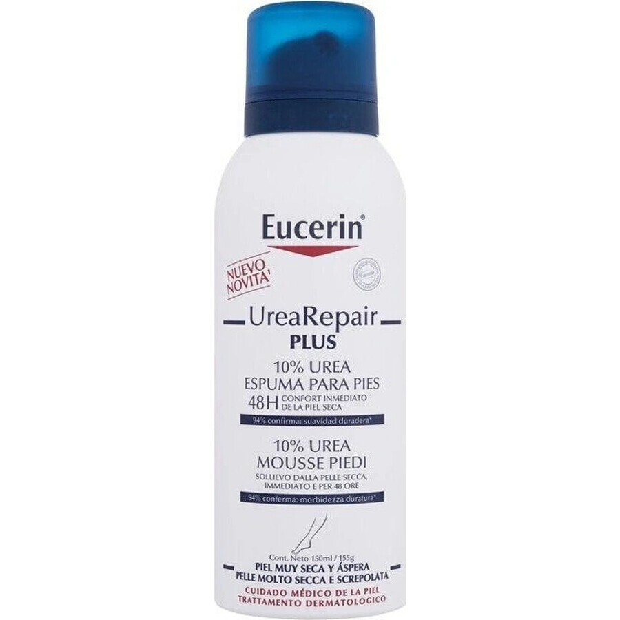 Eucerin UreaRepair PLUS voetschuim 1×150 ml, voetschuim