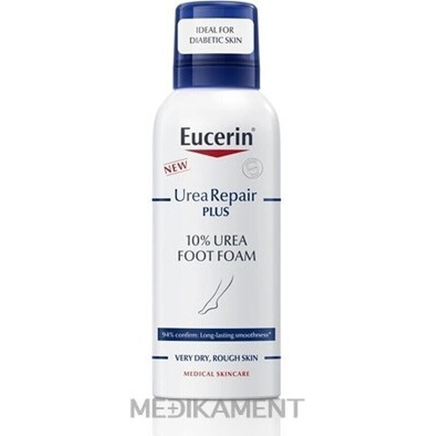 Eucerin UreaRepair PLUS voetschuim 1×150 ml, voetschuim