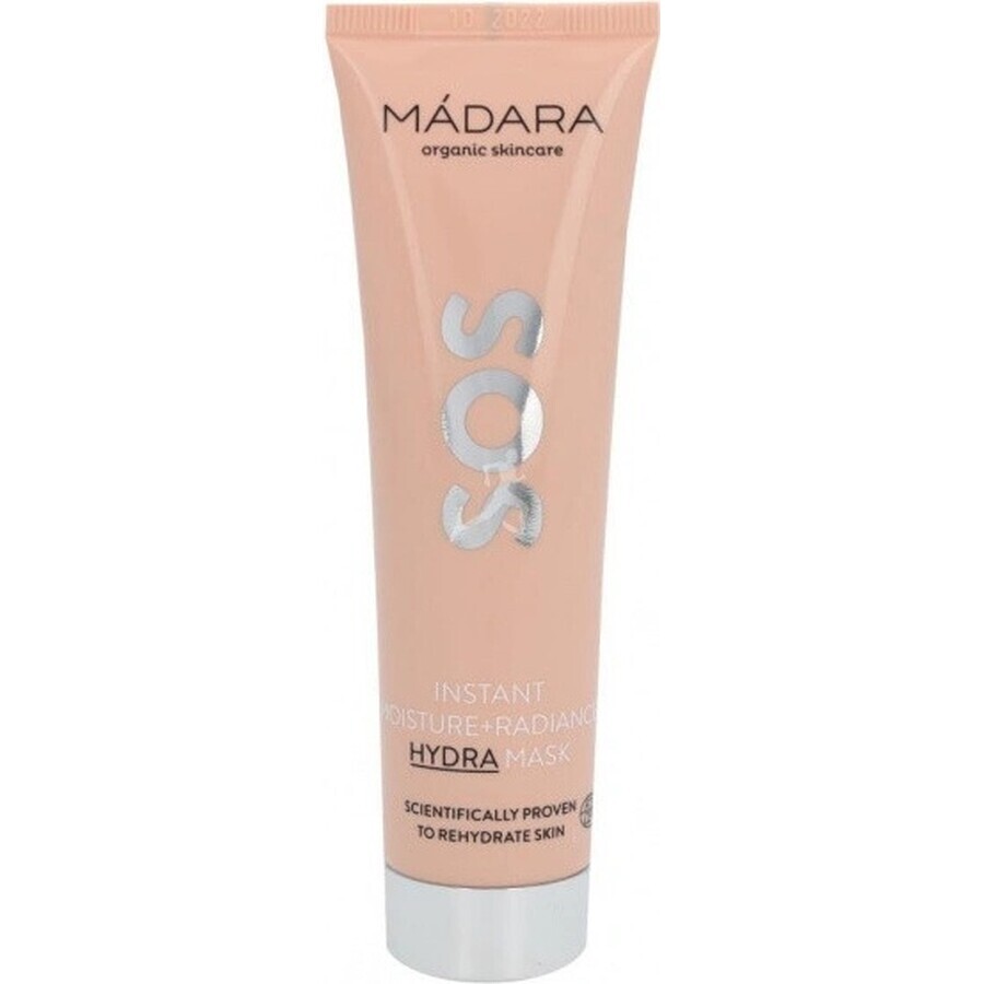 Mádara SOS Hydra Instant Moisturising Mask 1×60 ml, masque de soin naturel