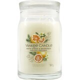 Yankee Candle Signature Large White Spruce & Grapefruit 1×567 g, lumânare parfumată