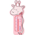 BABYONO Roze giraffe waterthermometer 1×1 stuk