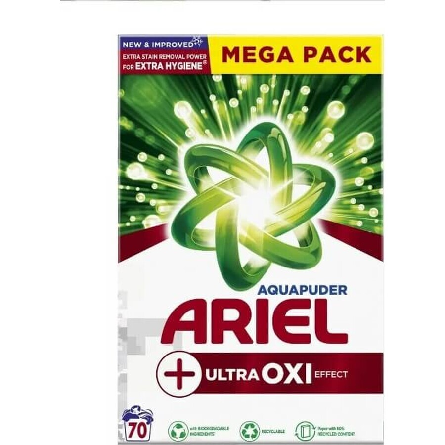 Ariel Pulver 3.3kg/60PD Ultra Oxi Effect 1×3.3kg Pulver