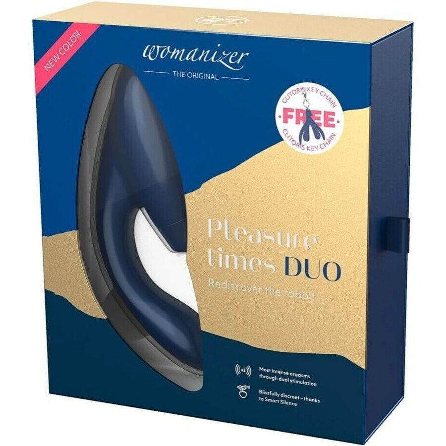 Womanizer DUO BLUEBERRY 1×1 BLUEBERRY DUO 1×1 pc, clitorisstimulator