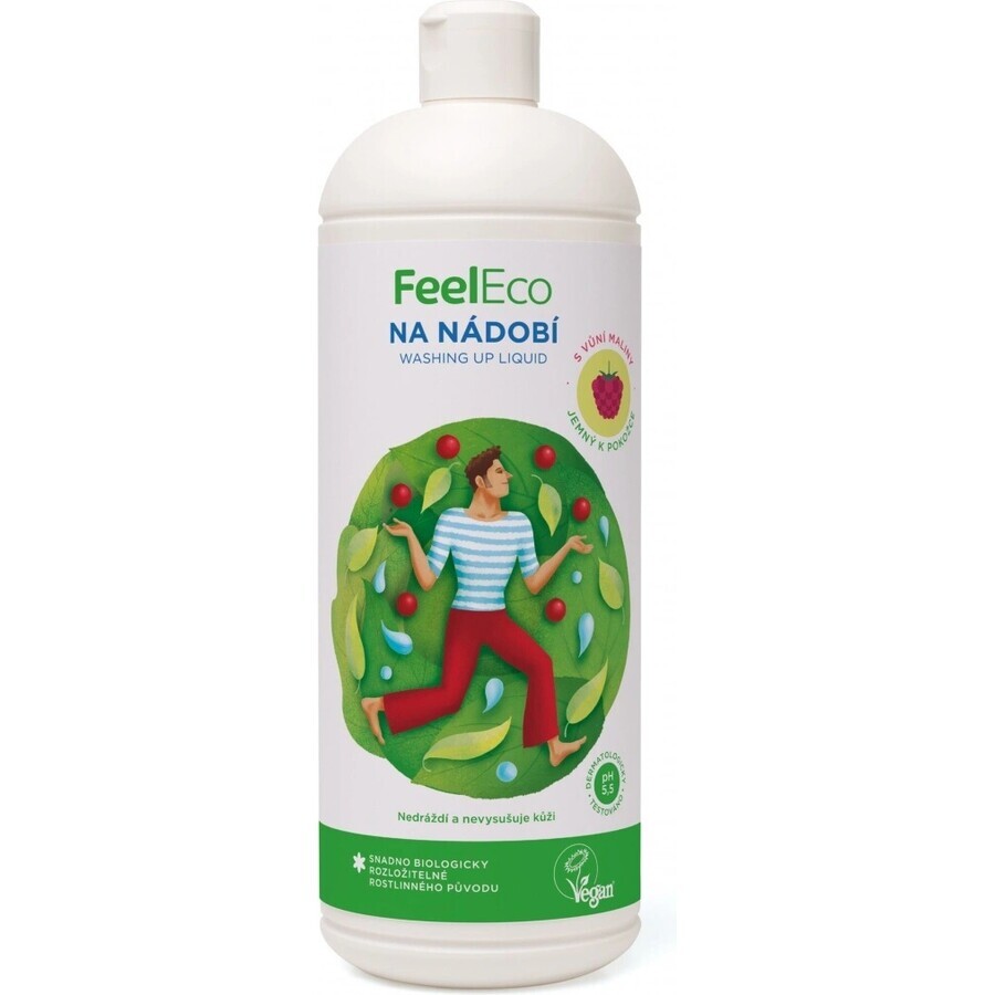 Feel Eco Dish, groente- en fruitafwasmiddel 1 liter 1×1000 ml, afwasmiddel