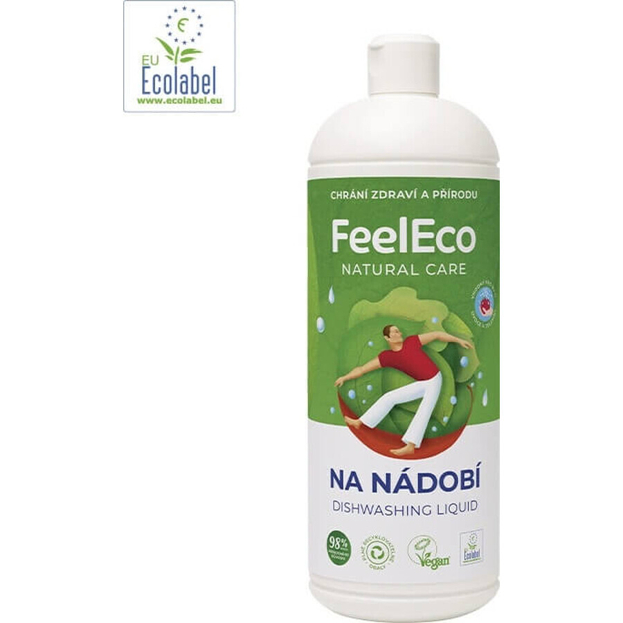 Feel Eco Dish, groente- en fruitafwasmiddel 1 liter 1×1000 ml, afwasmiddel