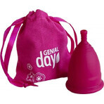 Cupa menstruală Genial Day, mărimea S 1×1 buc, cupă menstruală