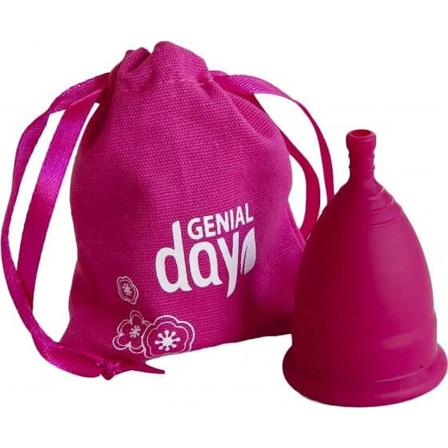 Cupa menstruală Genial Day, mărimea S 1×1 buc, cupă menstruală