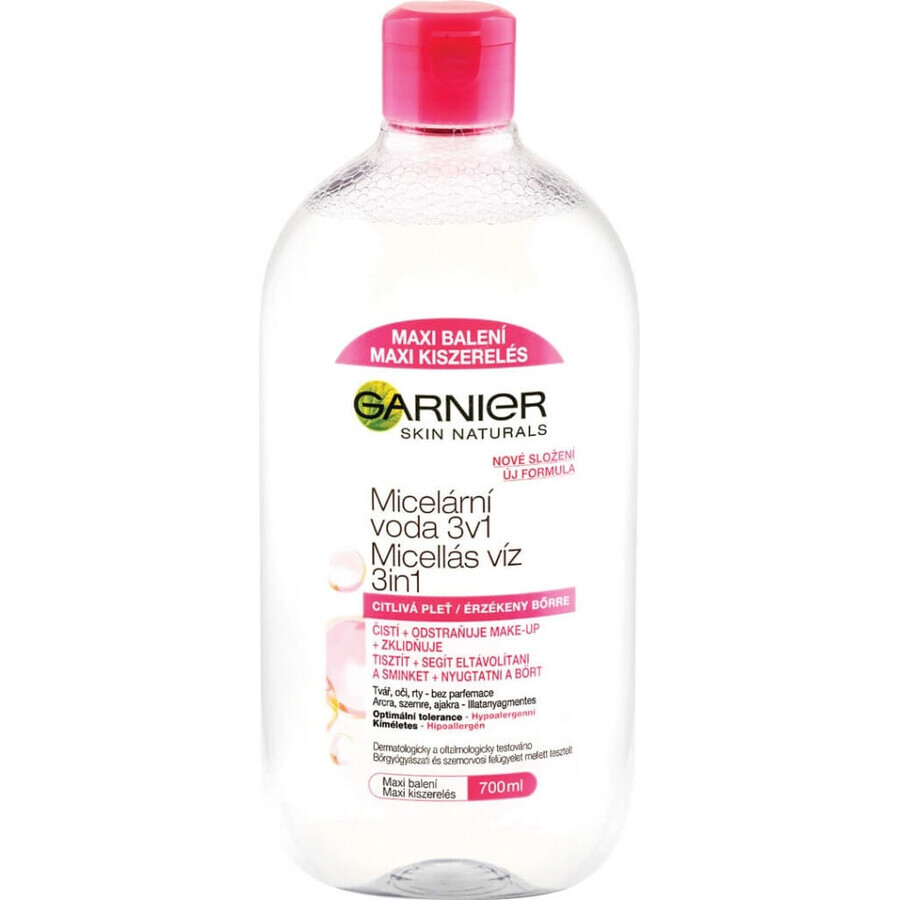 Garnier Micellar Water 3in1 1×700 ml, eau micellaire