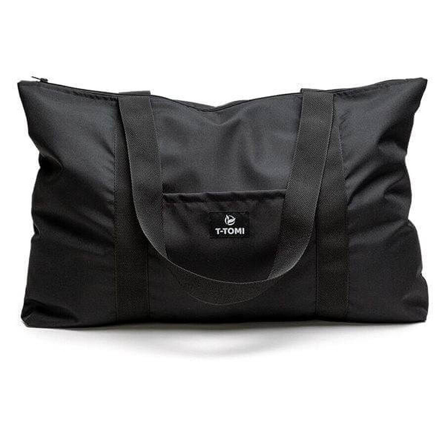 T-TOMI Shopper Bag negru 1×1 buc, geantă pentru cărucior