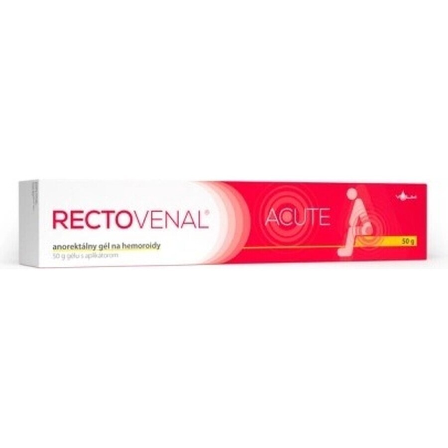 RECTOVENAL ACUTE 1×20 g, anorectale gel voor aambeien