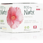 ECO BY NATY Tampons voor vrouwen (18 stuks) - super 1×18 stuks