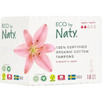 ECO BY NATY Tampons voor vrouwen (18 stuks) - super 1×18 stuks