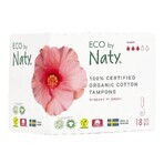 ECO BY NATY Tampons voor vrouwen (18 stuks) - super 1×18 stuks