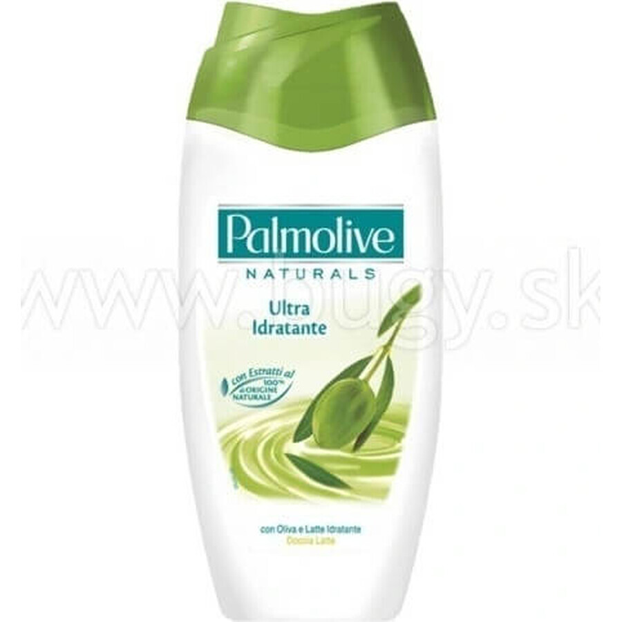 Gel de duș Palmolive Nat.Olive Milk 1×250 ml, hidratare și hrănire a pielii