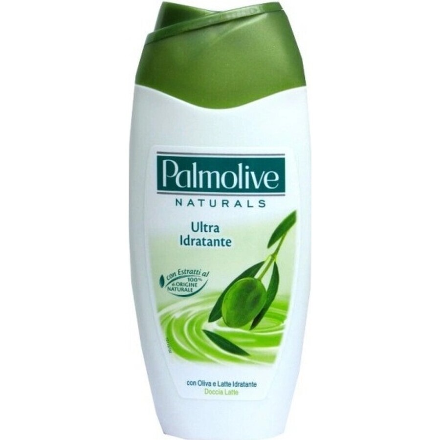 Gel de duș Palmolive Nat.Olive Milk 1×250 ml, hidratare și hrănire a pielii