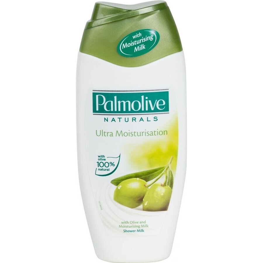 Gel de duș Palmolive Nat.Olive Milk 1×250 ml, hidratare și hrănire a pielii